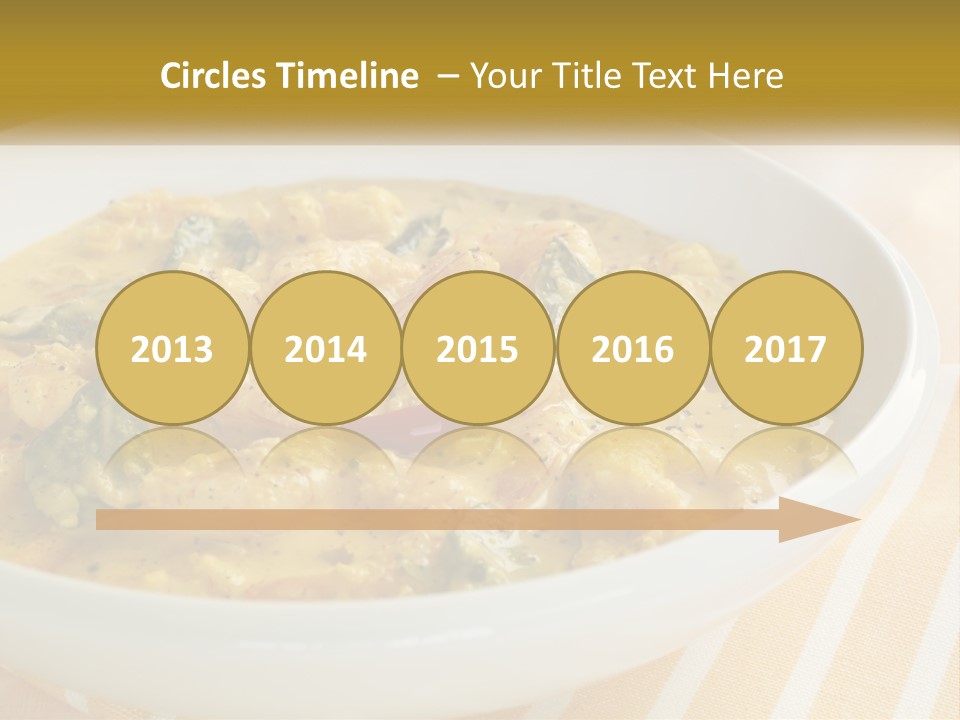 Stewed Potatoes PowerPoint Template