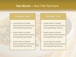 Stewed Potatoes PowerPoint Template