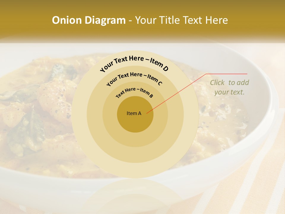 Stewed Potatoes PowerPoint Template