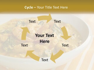 Stewed Potatoes PowerPoint Template