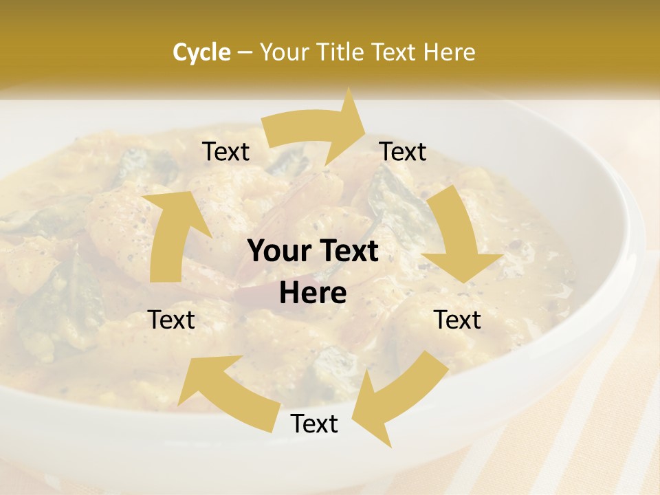 Stewed Potatoes PowerPoint Template