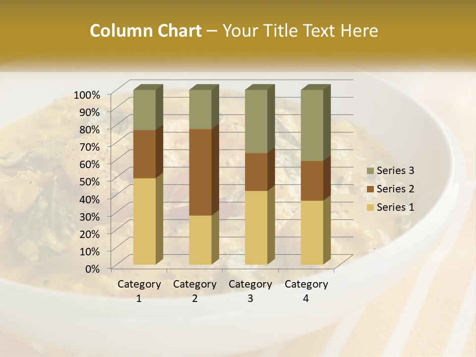 Stewed Potatoes PowerPoint Template