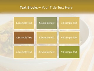 Stewed Potatoes PowerPoint Template