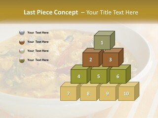 Stewed Potatoes PowerPoint Template