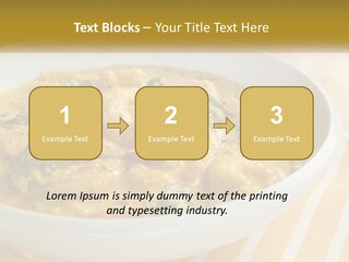 Stewed Potatoes PowerPoint Template