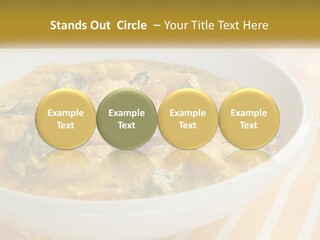 Stewed Potatoes PowerPoint Template