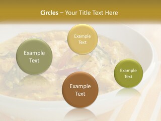 Stewed Potatoes PowerPoint Template