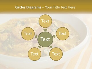 Stewed Potatoes PowerPoint Template