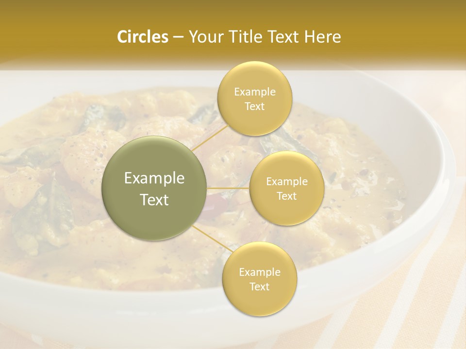 Stewed Potatoes PowerPoint Template