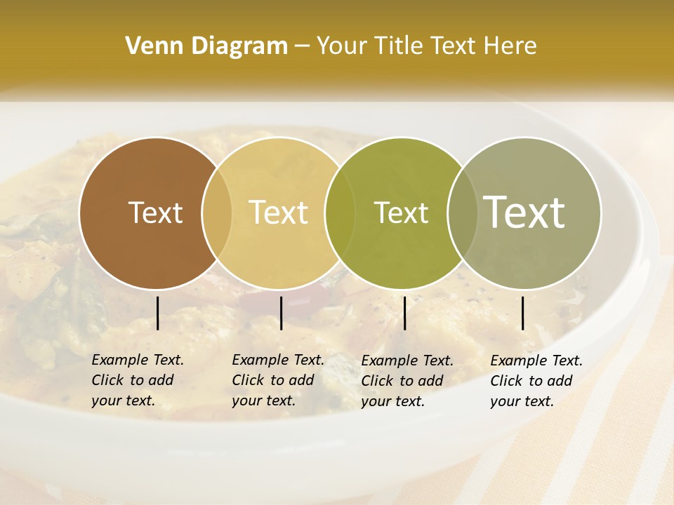 Stewed Potatoes PowerPoint Template