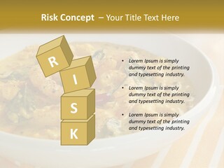 Stewed Potatoes PowerPoint Template