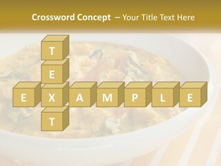 Stewed Potatoes PowerPoint Template