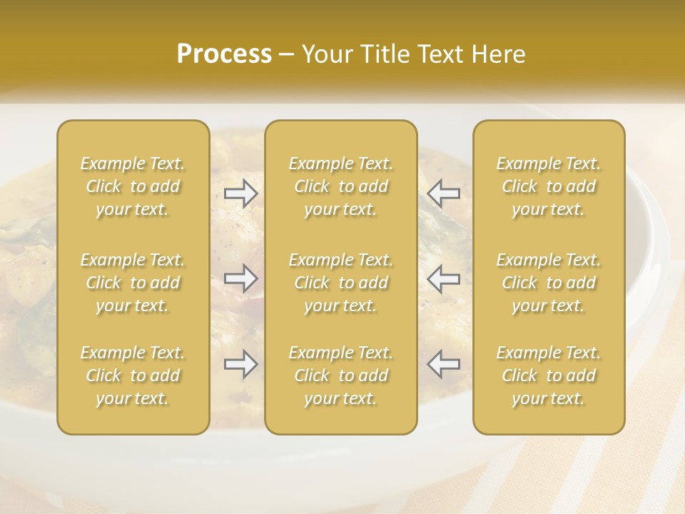 Stewed Potatoes PowerPoint Template