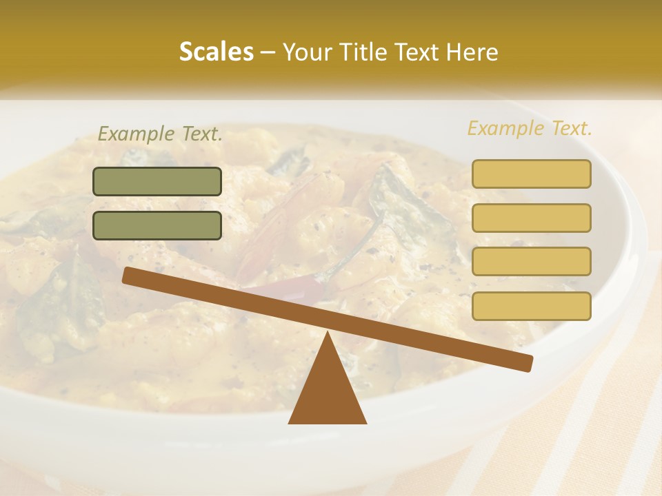 Stewed Potatoes PowerPoint Template