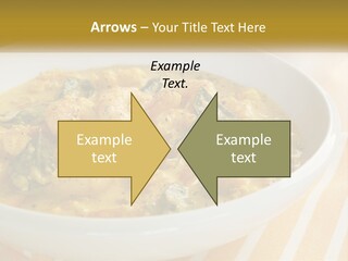 Stewed Potatoes PowerPoint Template