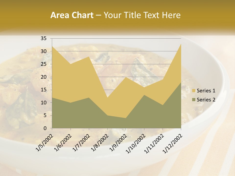 Stewed Potatoes PowerPoint Template