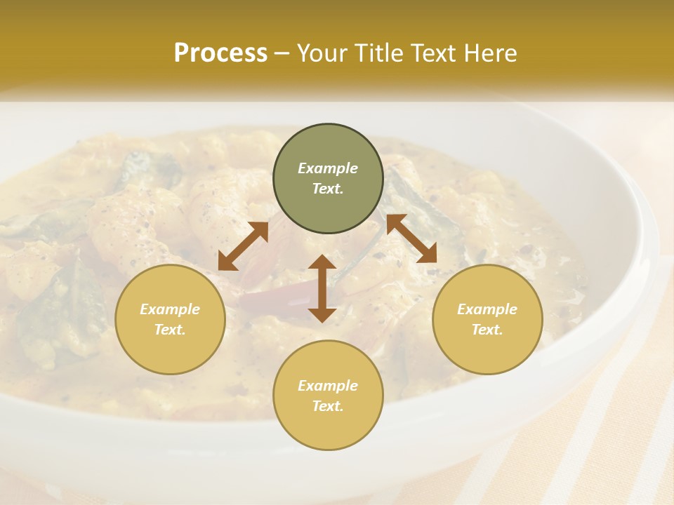 Stewed Potatoes PowerPoint Template