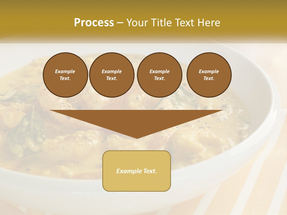 Stewed Potatoes PowerPoint Template
