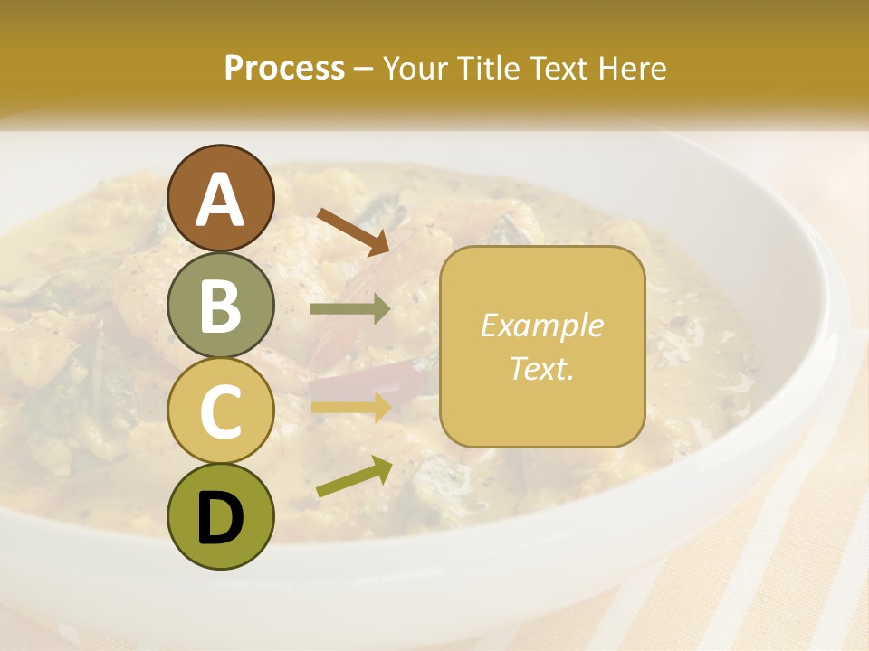 Stewed Potatoes PowerPoint Template