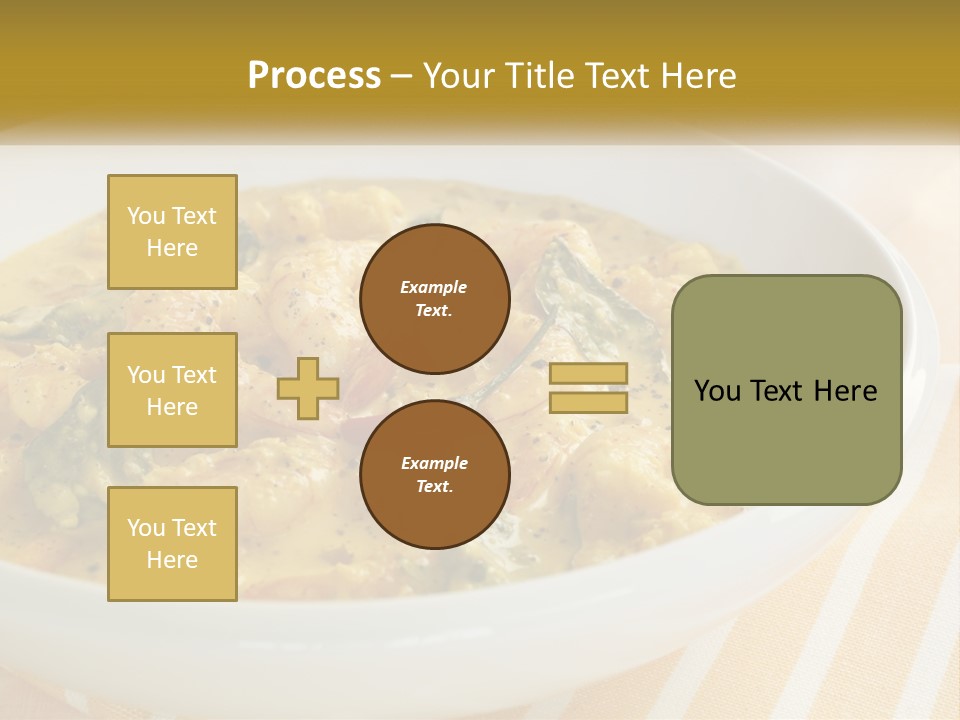 Stewed Potatoes PowerPoint Template