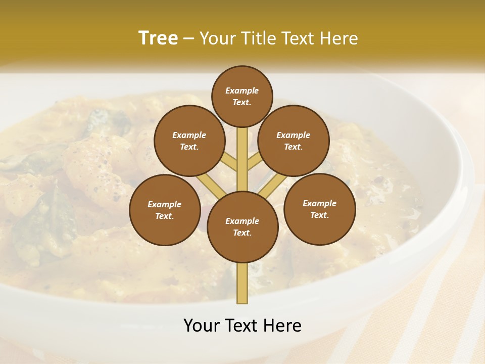 Stewed Potatoes PowerPoint Template