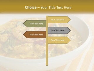 Stewed Potatoes PowerPoint Template