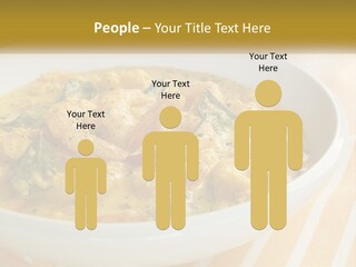 Stewed Potatoes PowerPoint Template