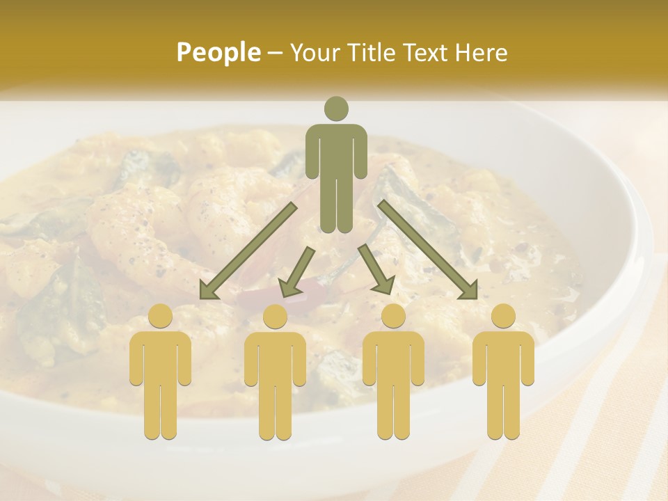 Stewed Potatoes PowerPoint Template
