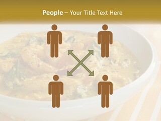 Stewed Potatoes PowerPoint Template