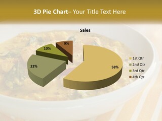 Stewed Potatoes PowerPoint Template