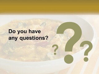 Stewed Potatoes PowerPoint Template