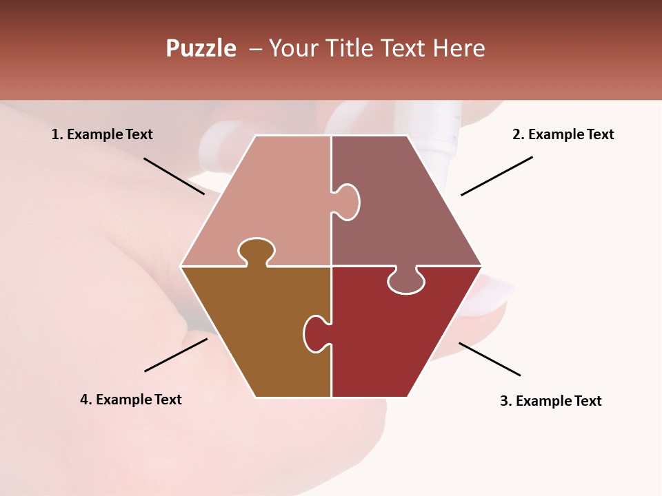 Glue The Nail PowerPoint Template