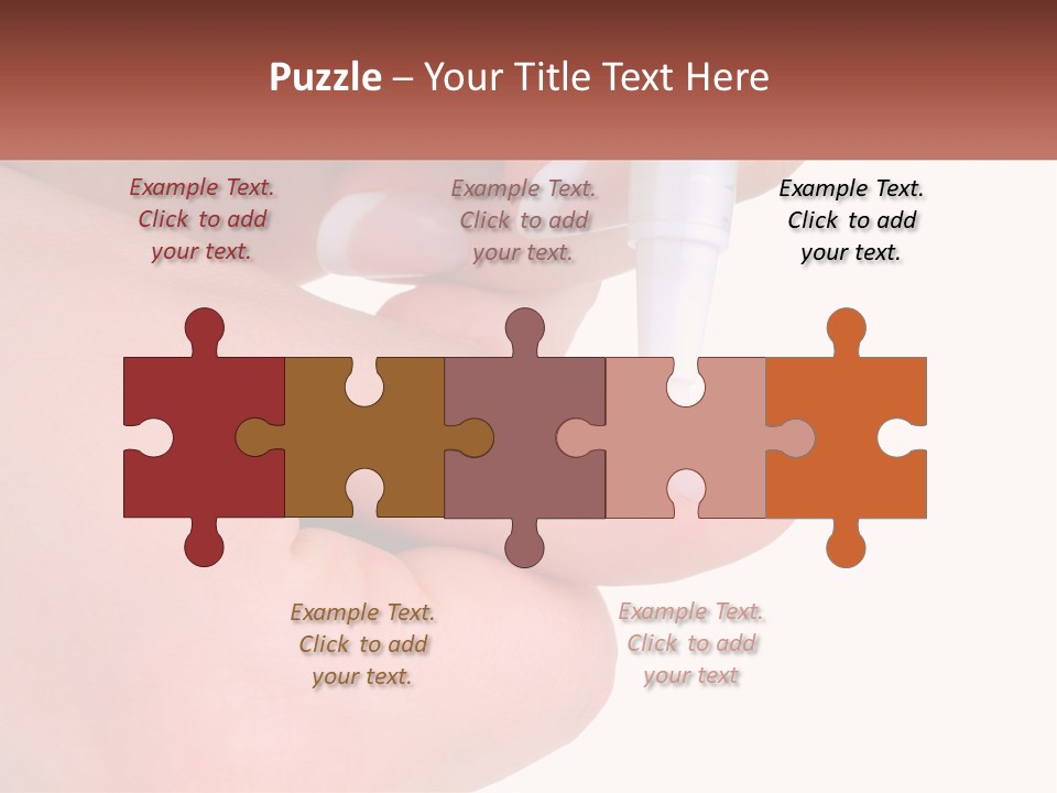 Glue The Nail PowerPoint Template