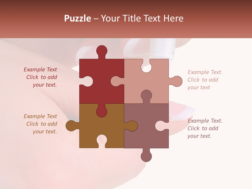 Glue The Nail PowerPoint Template