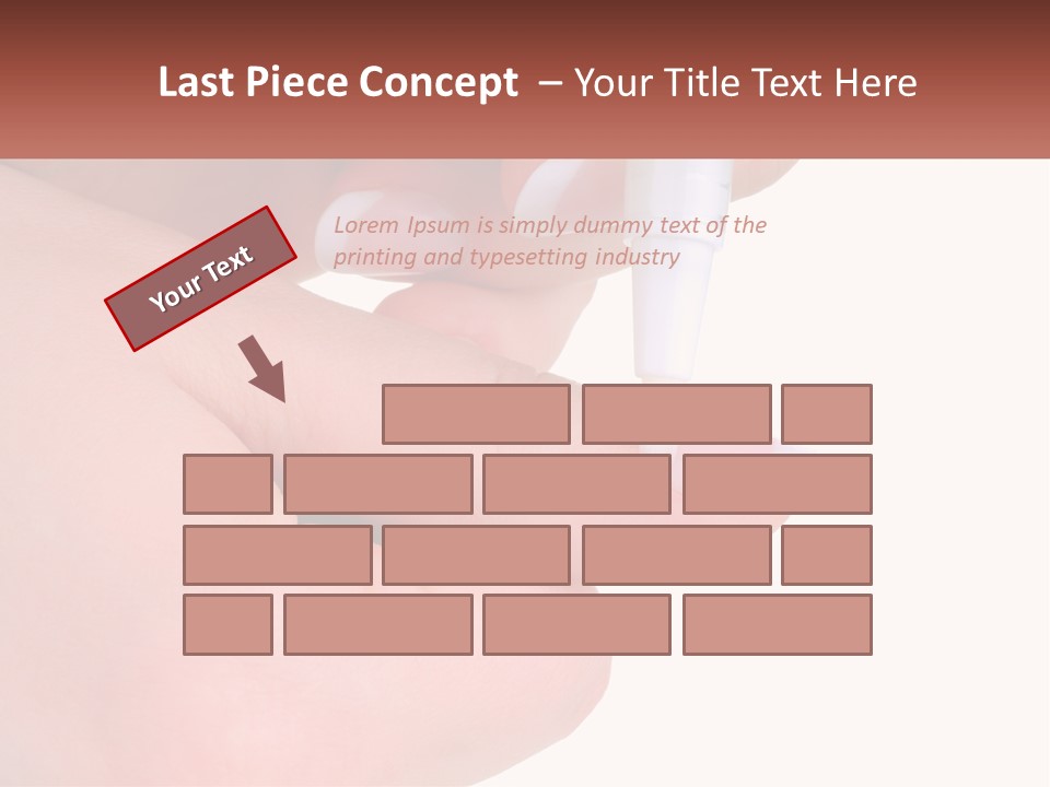 Glue The Nail PowerPoint Template
