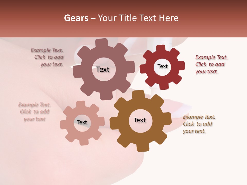 Glue The Nail PowerPoint Template