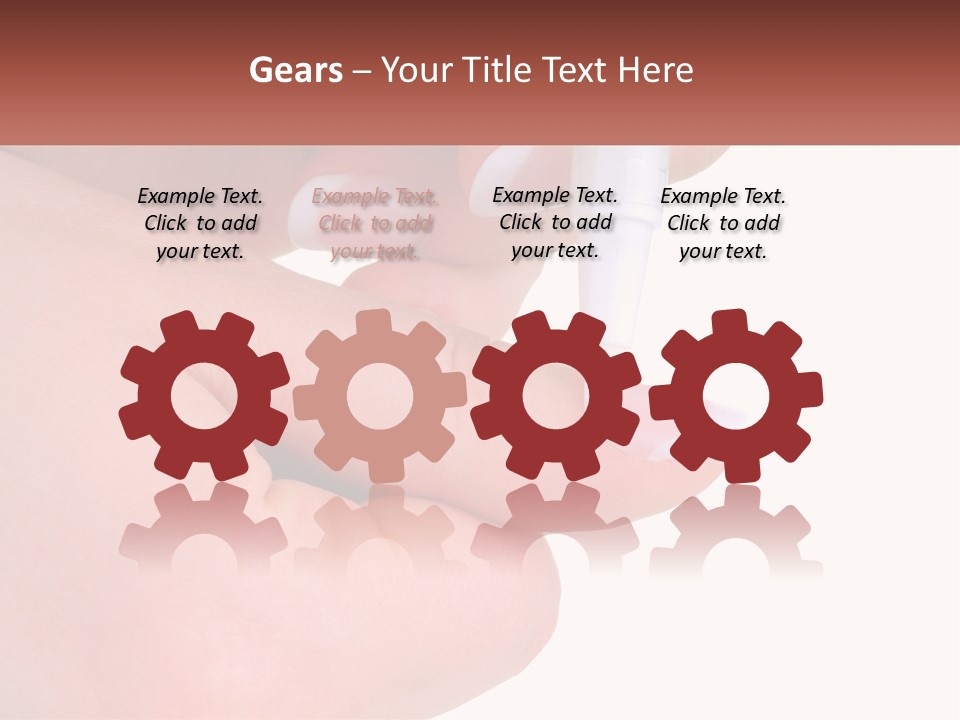 Glue The Nail PowerPoint Template