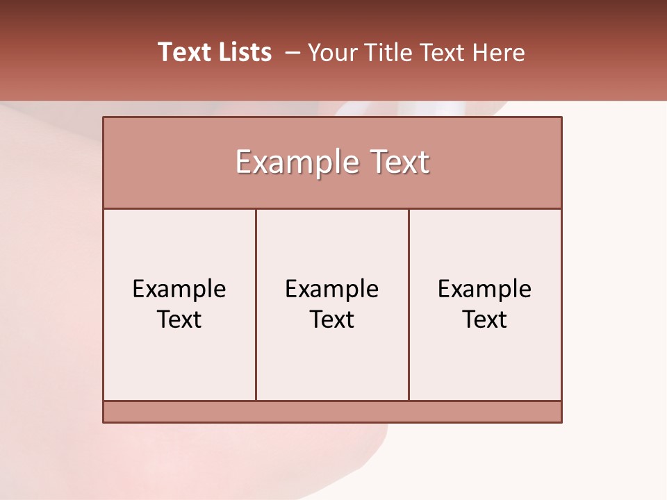 Glue The Nail PowerPoint Template