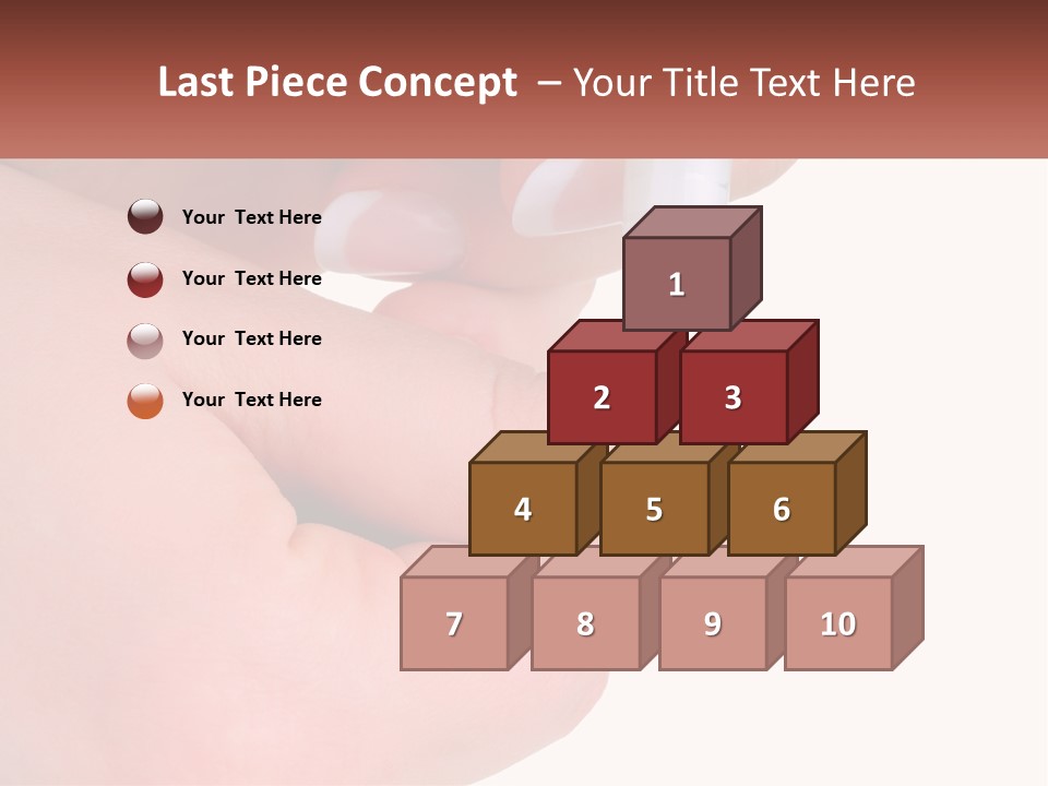 Glue The Nail PowerPoint Template