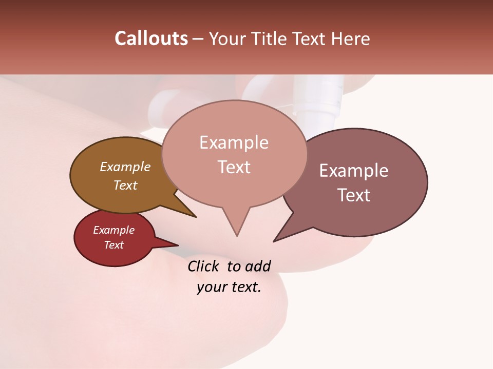 Glue The Nail PowerPoint Template