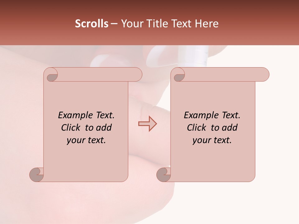 Glue The Nail PowerPoint Template