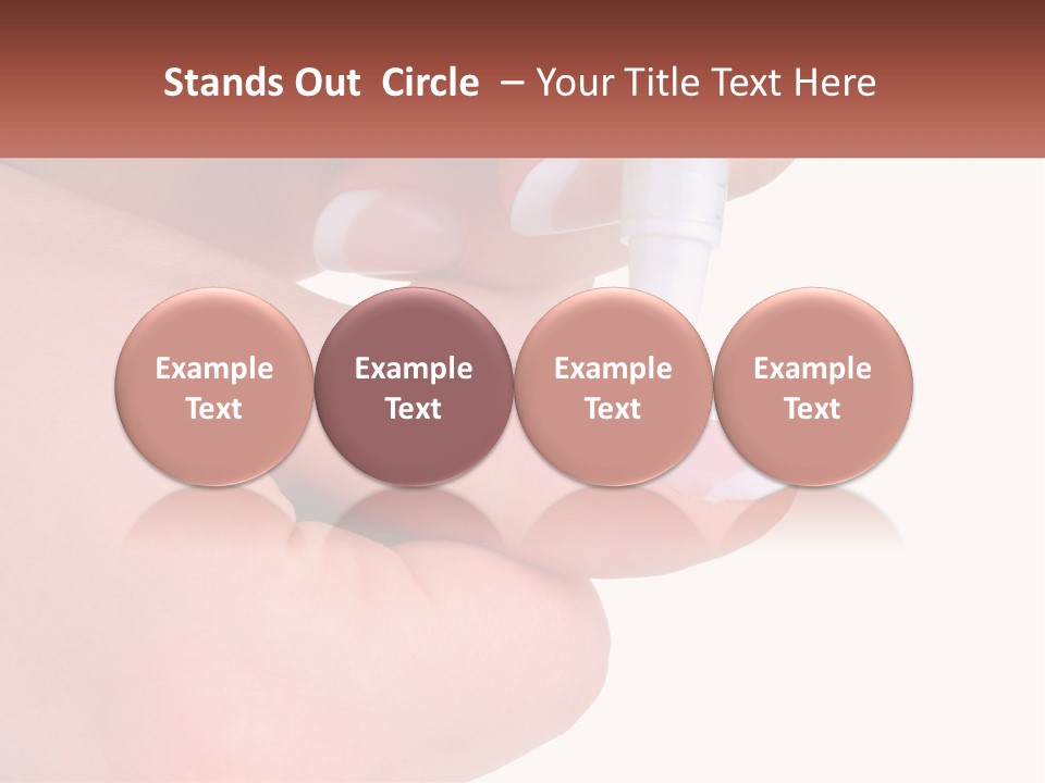 Glue The Nail PowerPoint Template