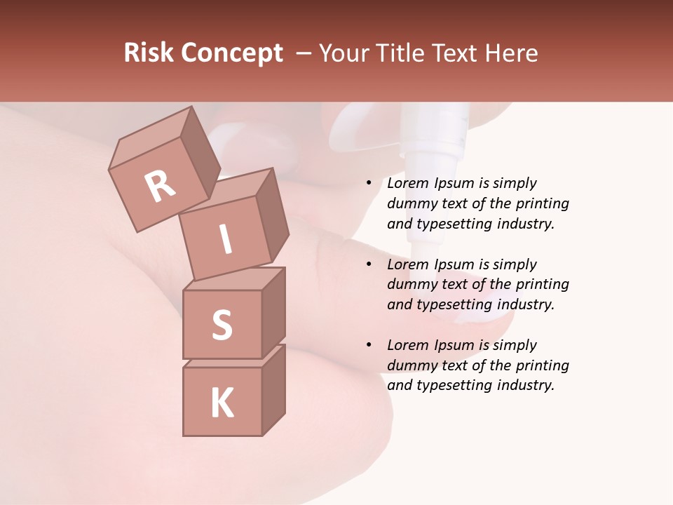 Glue The Nail PowerPoint Template