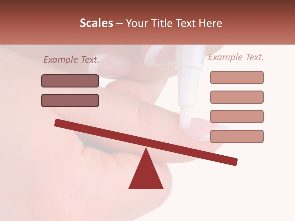 Glue The Nail PowerPoint Template
