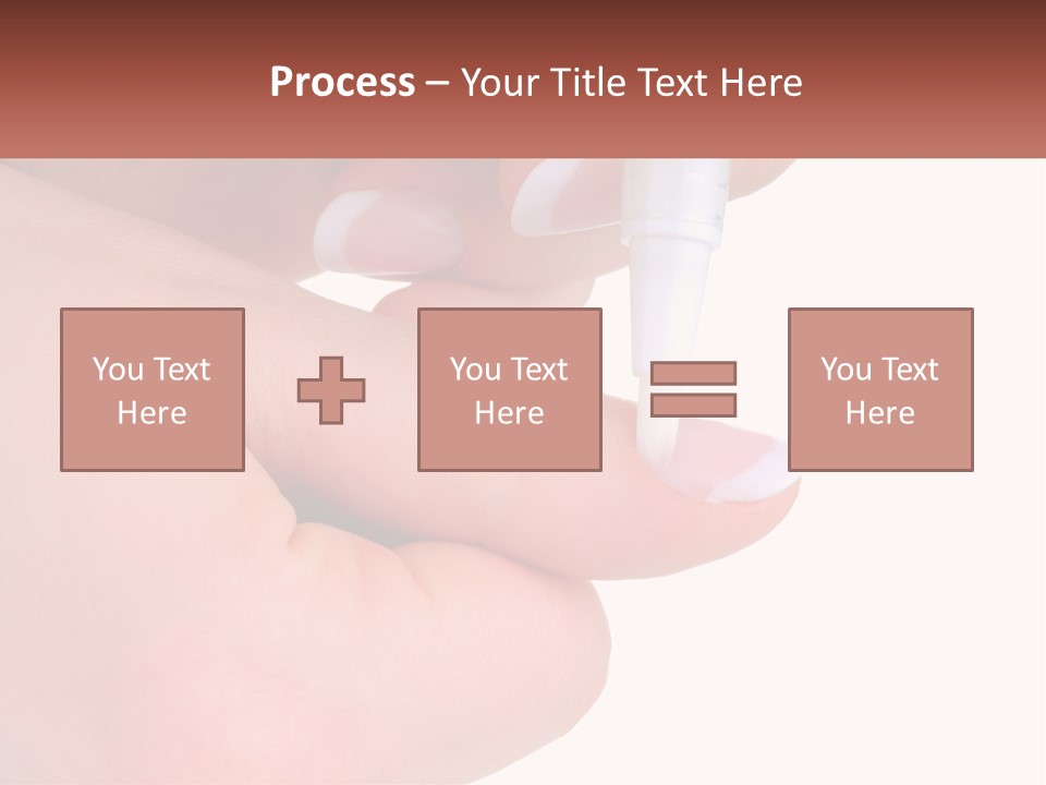 Glue The Nail PowerPoint Template