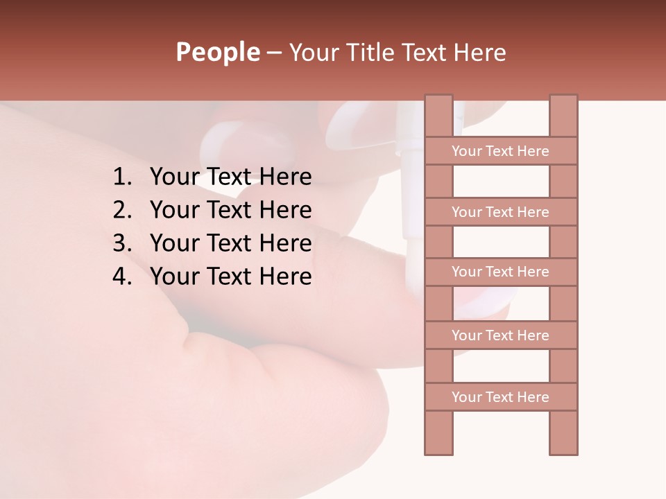 Glue The Nail PowerPoint Template
