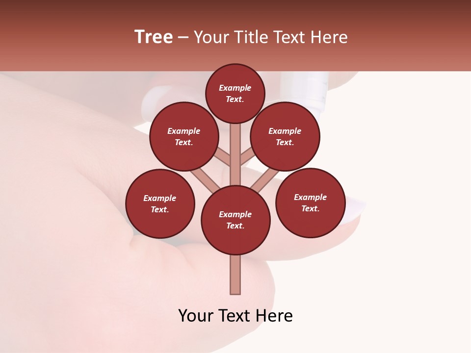 Glue The Nail PowerPoint Template