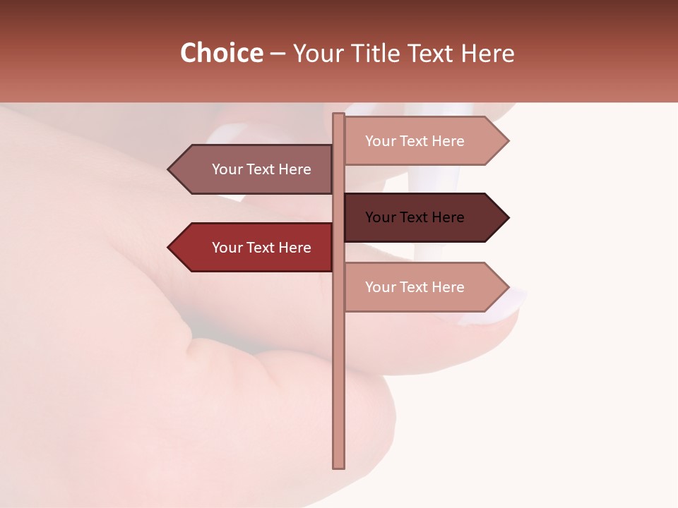 Glue The Nail PowerPoint Template