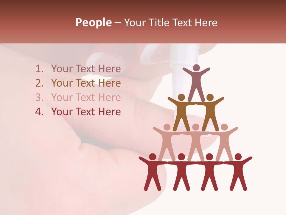 Glue The Nail PowerPoint Template