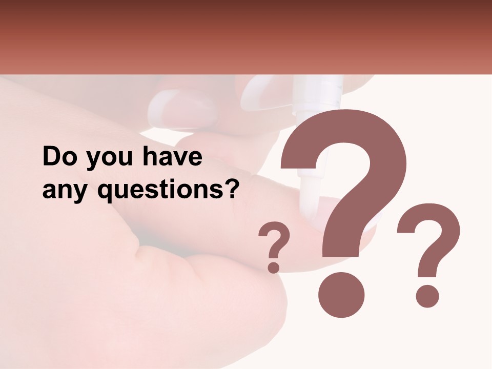 Glue The Nail PowerPoint Template